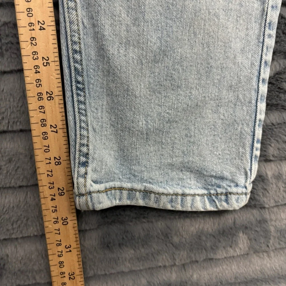 Levis 502 Regular Taper Fit Light Wash Denim Jeans Mens 32x32 29507-1440